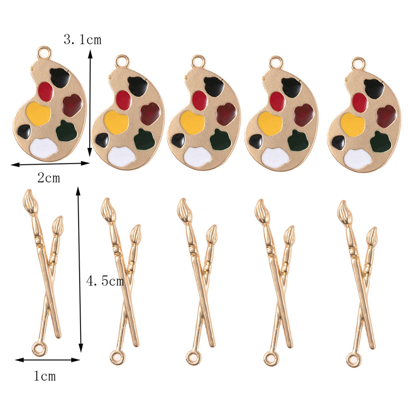 Trendy 10Pcs/PACK Fun Colorful - Jewelry Making Drawing avis et prix