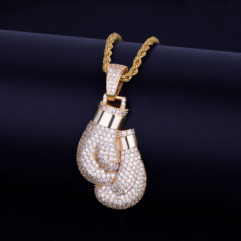 Hip Hop Bling Iced Cubic Zirco - Jewelry Making Gloves avis et prix