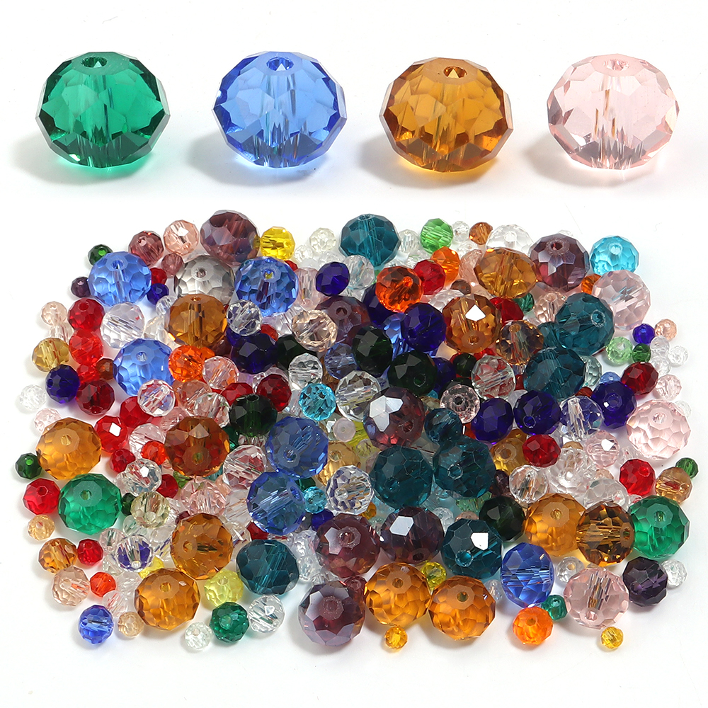 50-200pcs Faceted Crystal Bead - Crystal Bead Mix avis et prix