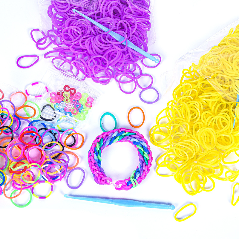 600 pieces Colorful Rubber Ban - Jewelry Making Techniques avis et prix