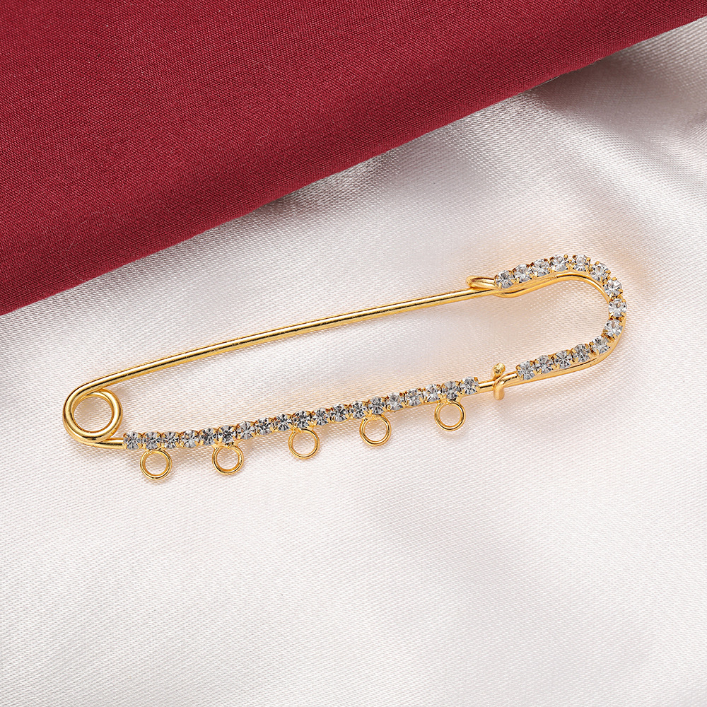 5pcs Rhinestone Charms Safety  - Jewelry Making Ring Tool avis et prix