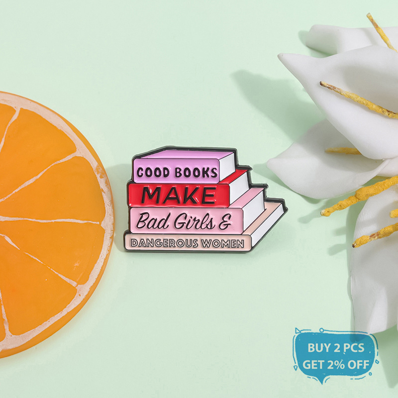 Good Book Make Bad Girl Enamel - Jewelry Making Books avis et prix