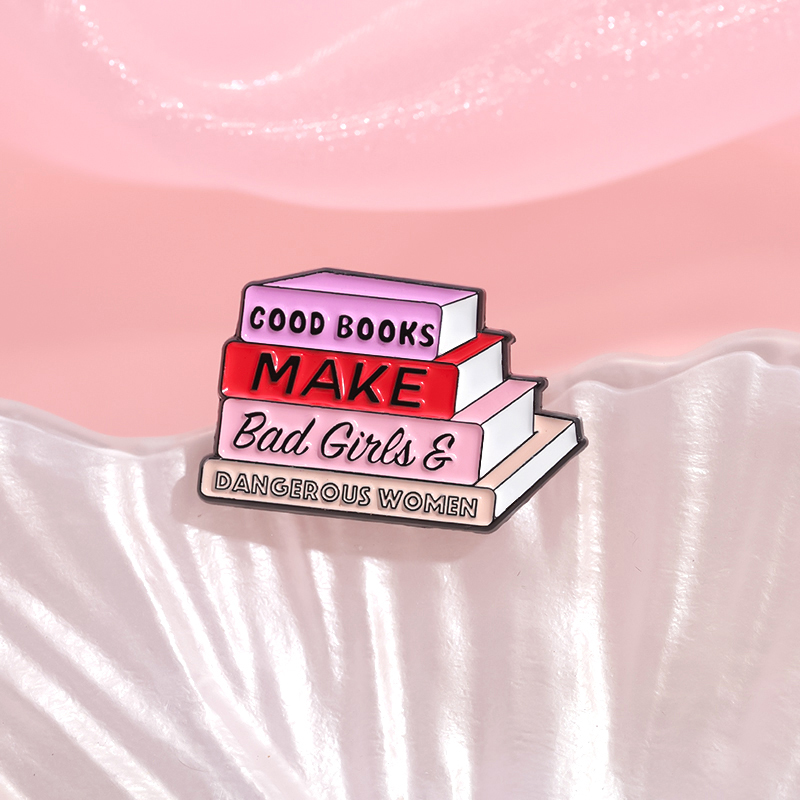 Good Book Make Bad Girl Enamel - Jewelry Making Books avis et prix