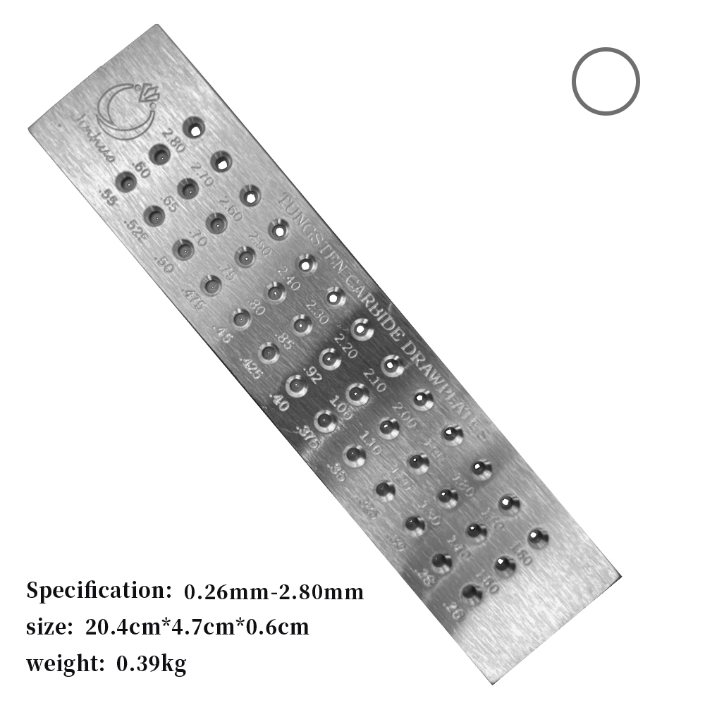 Tungsten Carbide Wire Drawplat - Jewelry Making Drawing avis et prix