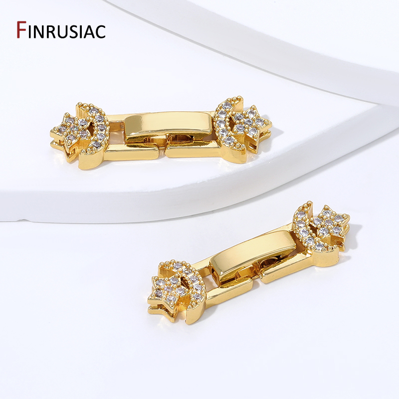 18K Gold Plated Brass Pearl Cl - Jewelry Making Articles avis et prix