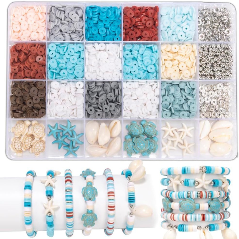2600pcs/box 24-Grid Ocean Beac - Jewelry Making Party For Adults avis et prix