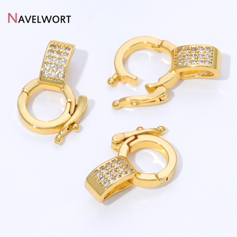 18K Gold Plated Brass Inlaid Z - Jewelry Making Articles avis et prix