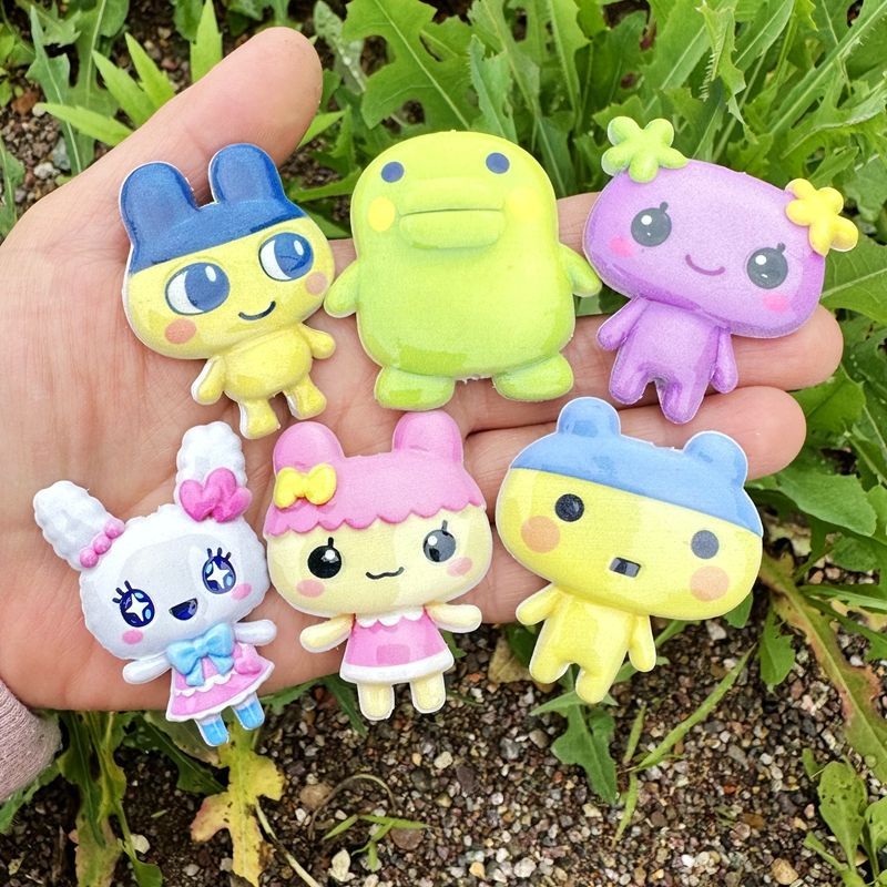 45mm Cartoon Tamagotchi double - Jewelry Making Supplies avis et prix