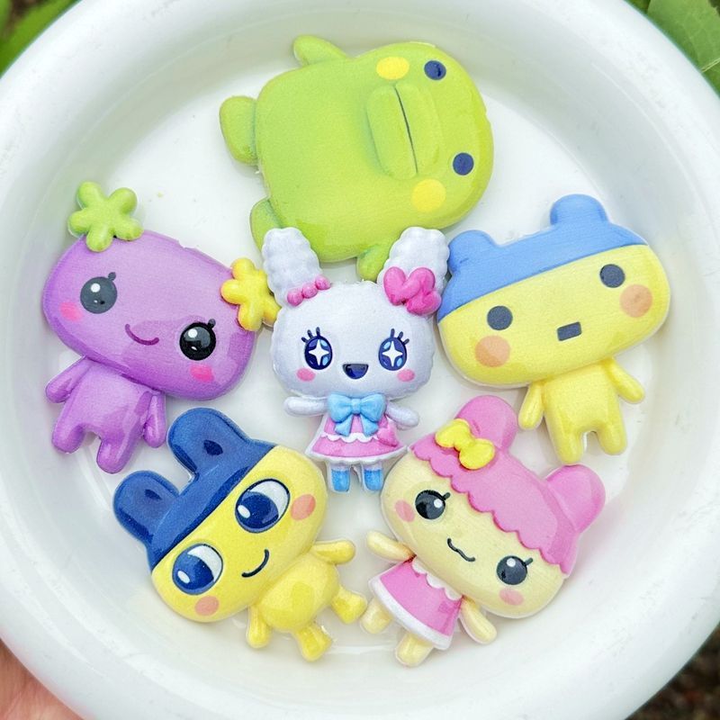 45mm Cartoon Tamagotchi double - Jewelry Making Supplies avis et prix