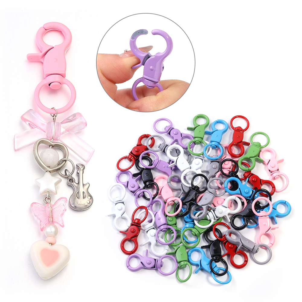 5Pcs/Lot Colorful Swivel Lobst - Jewelry Making Supplies avis et prix