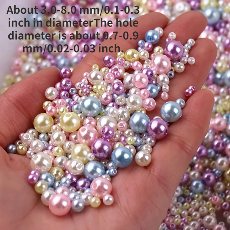 150pcs Mix Size 3-8mm Beads, W - Crystal Bead Mix avis et prix