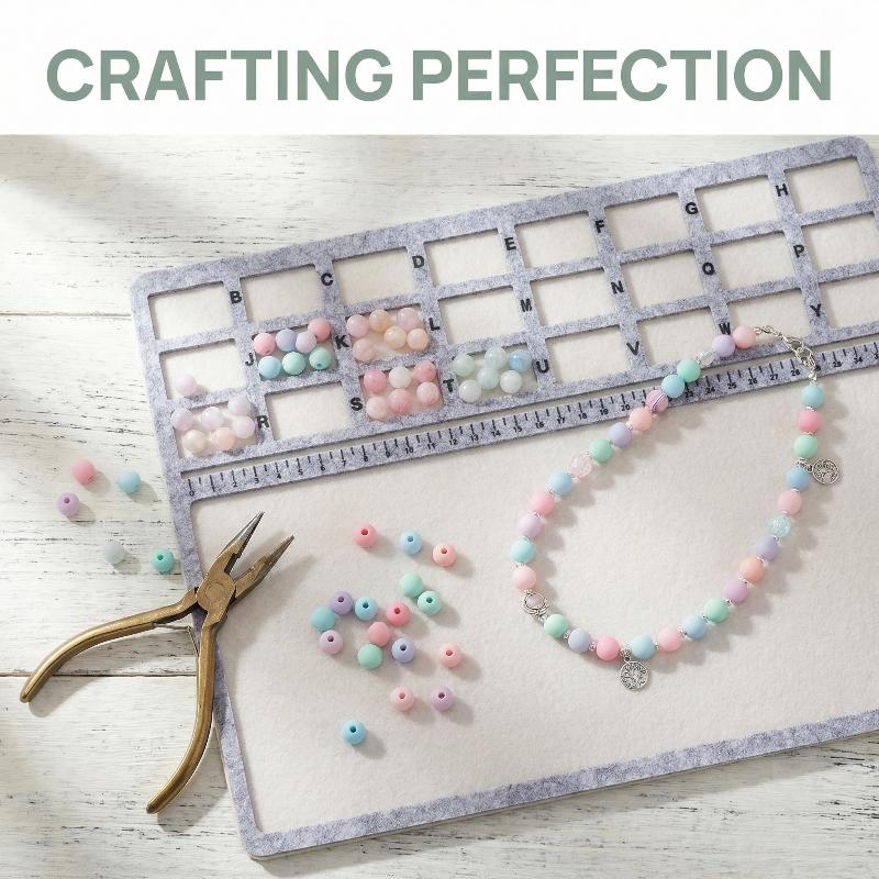 Making Felt Bead Mat with CM A - Jewelry Making Board avis et prix