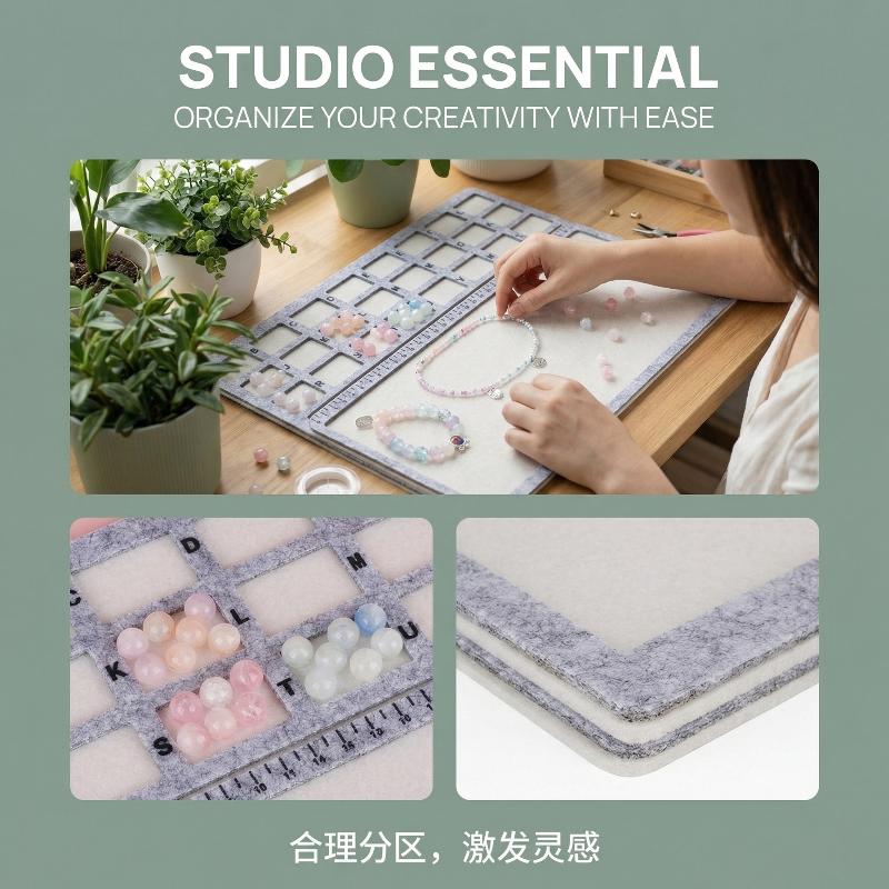 Making Felt Bead Mat with CM A - Jewelry Making Board avis et prix