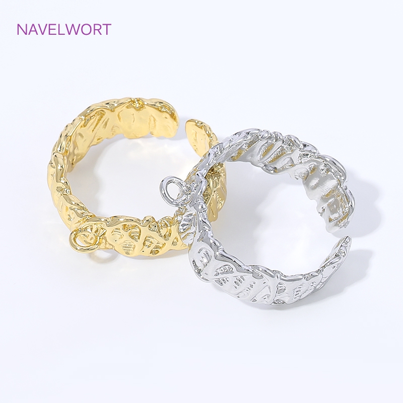 18K Gold Plated Brass Stripe O - Jewelry Making Ring Tool avis et prix
