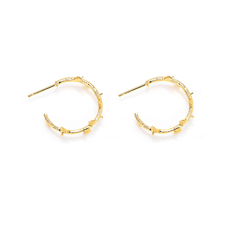 6PCS 18K Gold Color Brass with - Jewelry Making Articles avis et prix