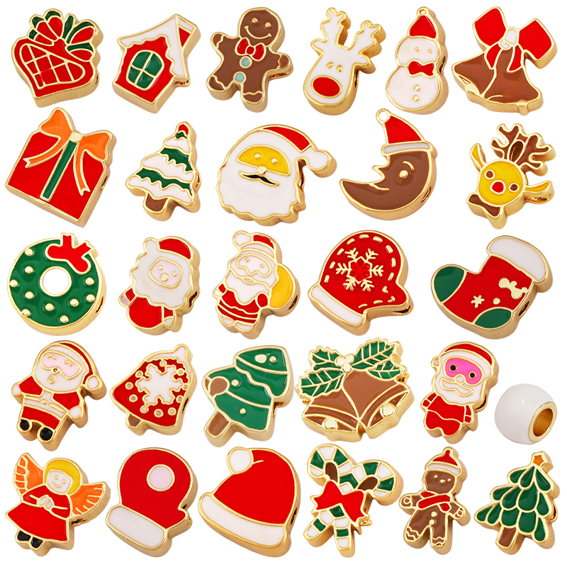 Big  Large Hole Beads Santa Gl - Jewelry Making Gloves avis et prix