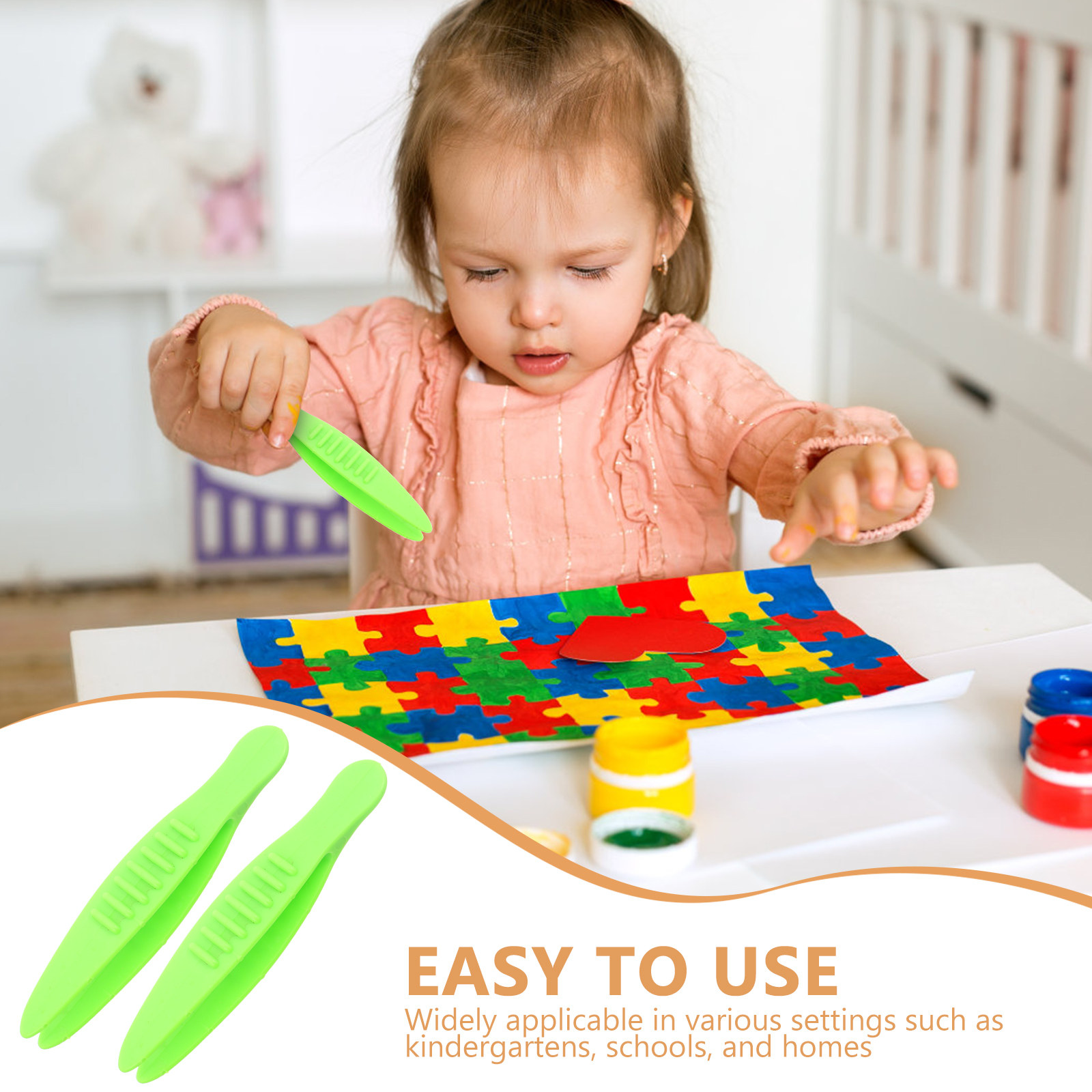 10Pcs Child Friendly Plastic T - Jewelry Making Experience avis et prix