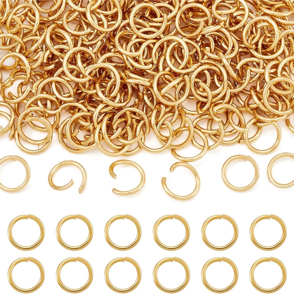 200/400Pcs Metal Gold Color Op - Jewelry Making Ring Tool avis et prix