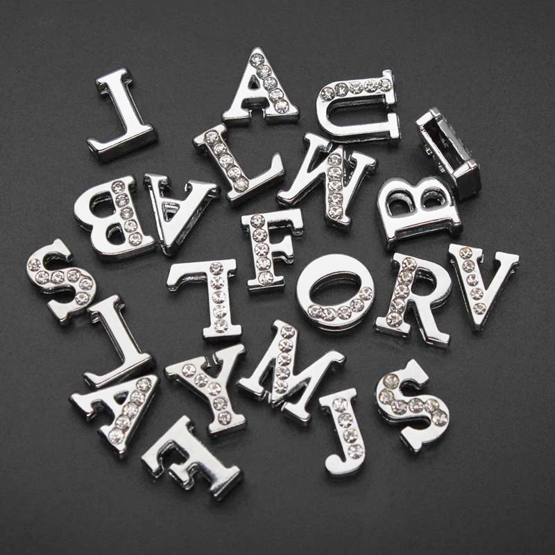 50PC/lot Hole 8MM Slide Letter - Crystal Bead Mix avis et prix