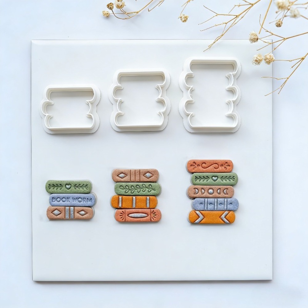 7pcs/set Book Stack Themed Pol - Jewelry Making Books avis et prix