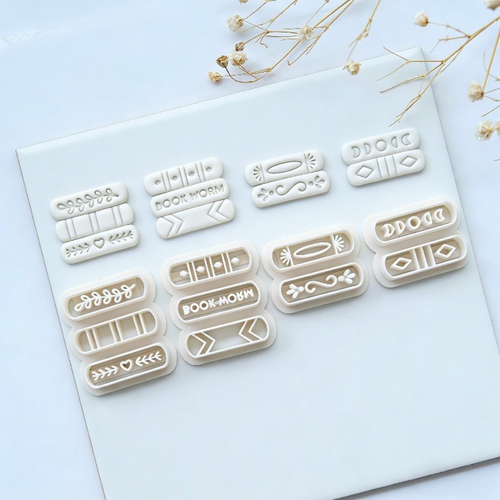 7pcs/set Book Stack Themed Pol - Jewelry Making Books avis et prix