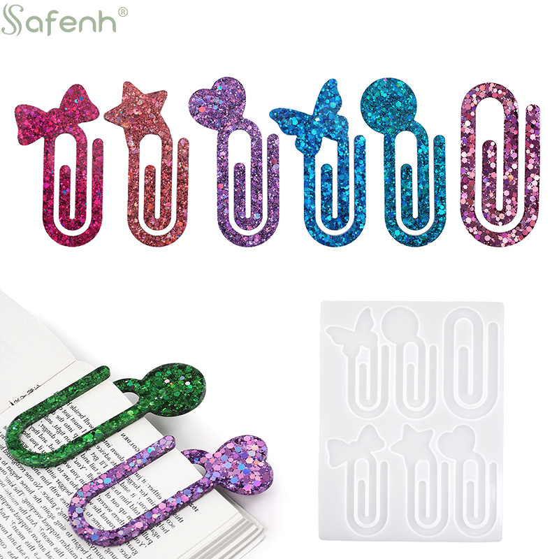 1PC Silicone Paperclip Bookmar - Jewelry Making Books avis et prix