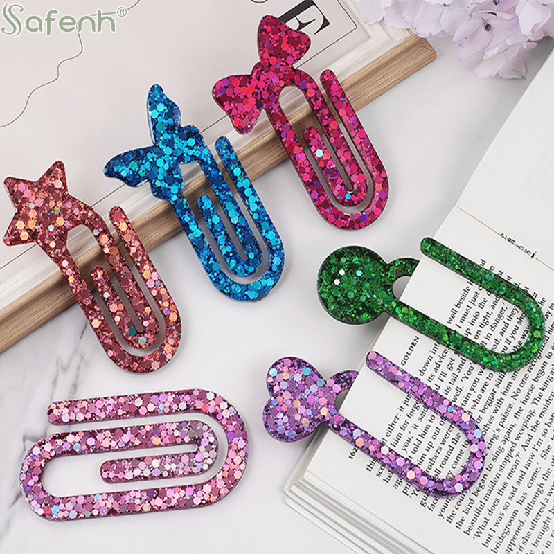 1PC Silicone Paperclip Bookmar - Jewelry Making Books avis et prix