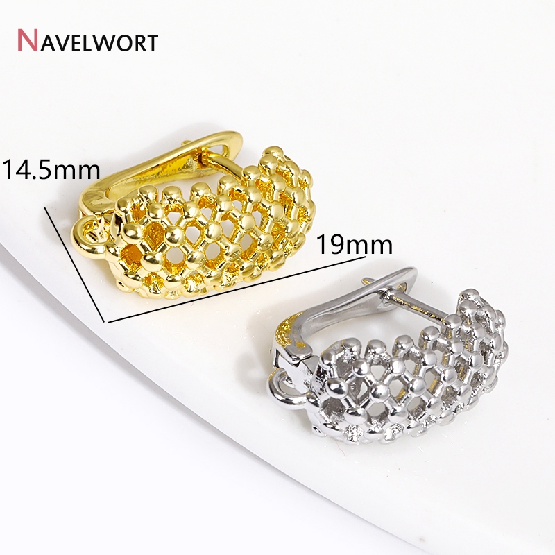 18K Gold Plated Brass  Hollow  - Jewelry Making Articles avis et prix