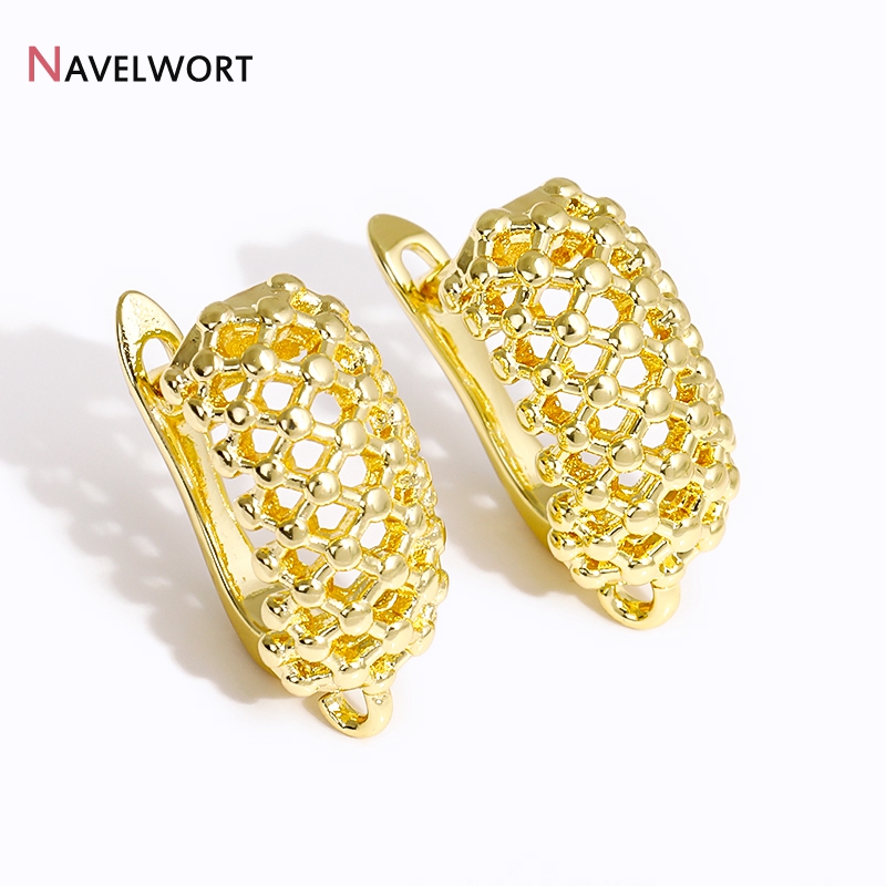 18K Gold Plated Brass  Hollow  - Jewelry Making Articles avis et prix