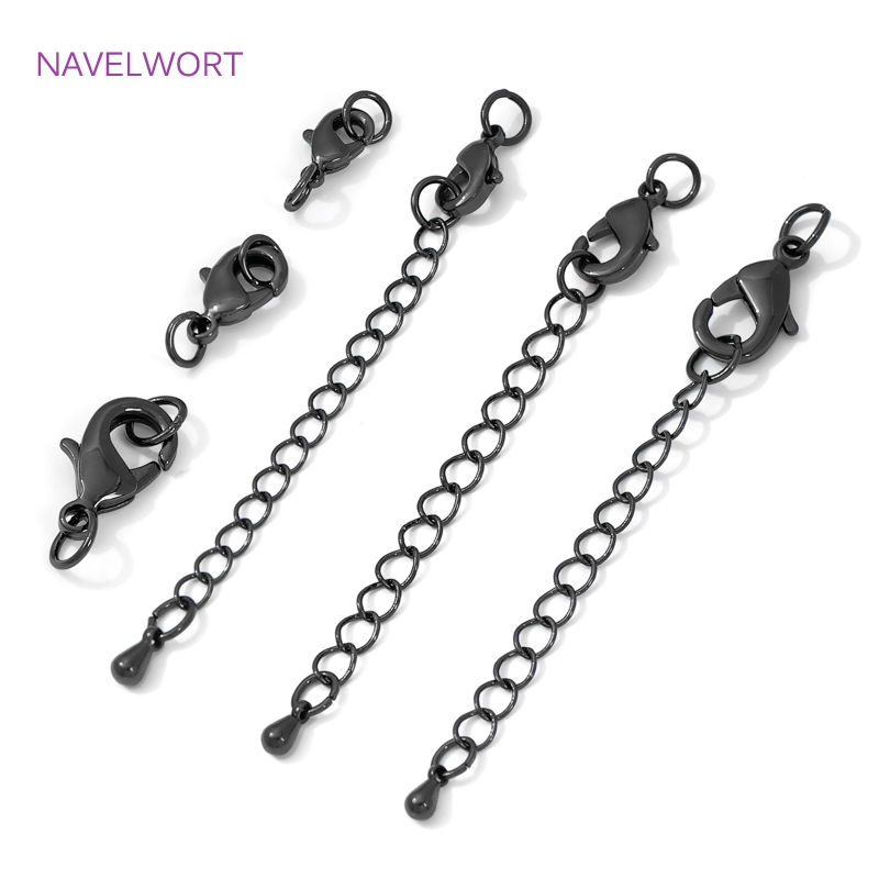 Black Color Brass Lobster Clas - Jewelry Making Articles avis et prix