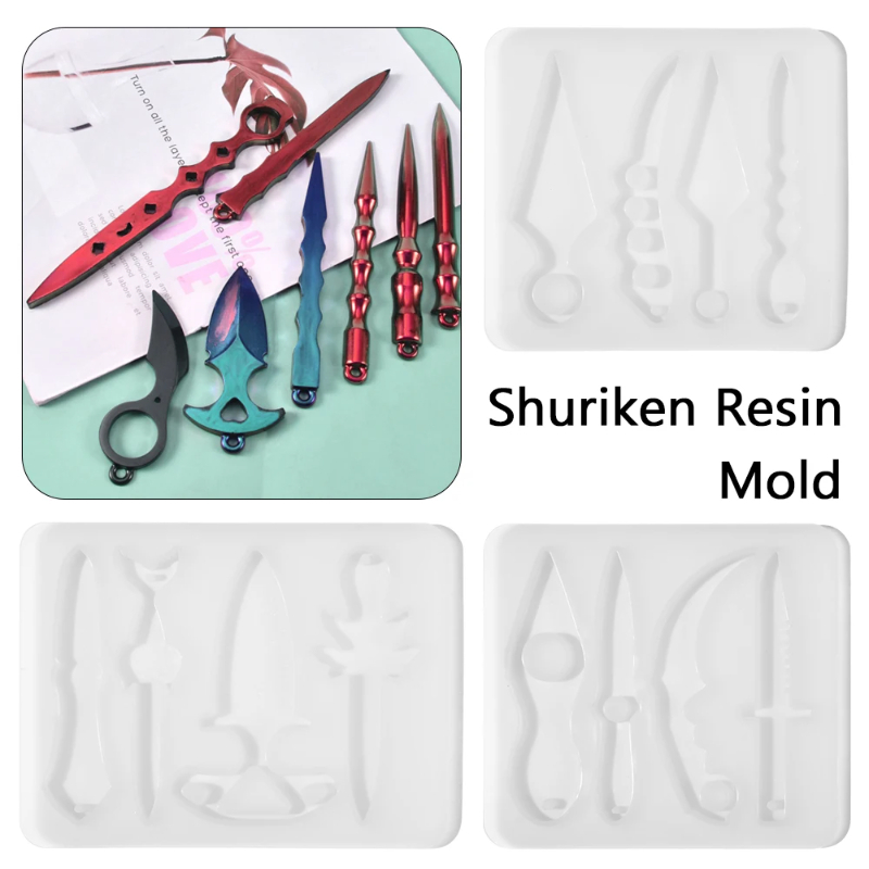 Shuriken Ninja Star Silicone M - Jewelry Making Techniques avis et prix