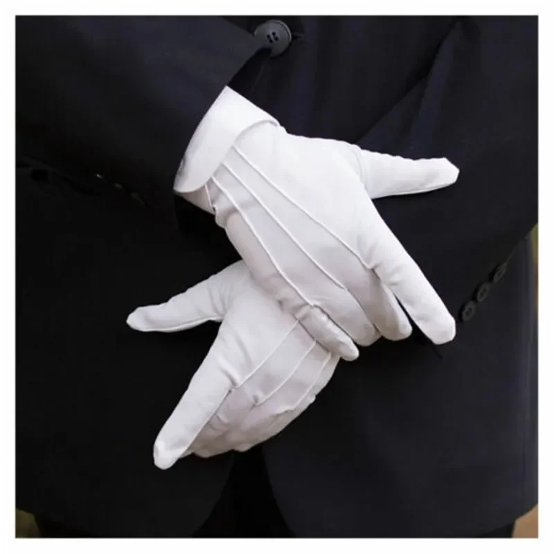 1 Pair White Cotton Inspection - Jewelry Making Gloves avis et prix