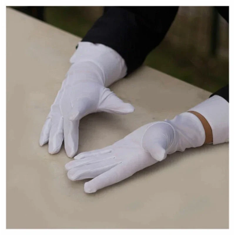 1 Pair White Cotton Inspection - Jewelry Making Gloves avis et prix