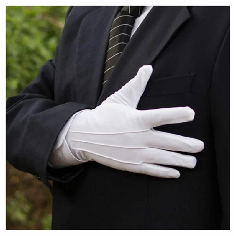 1 Pair White Cotton Inspection - Jewelry Making Gloves avis et prix