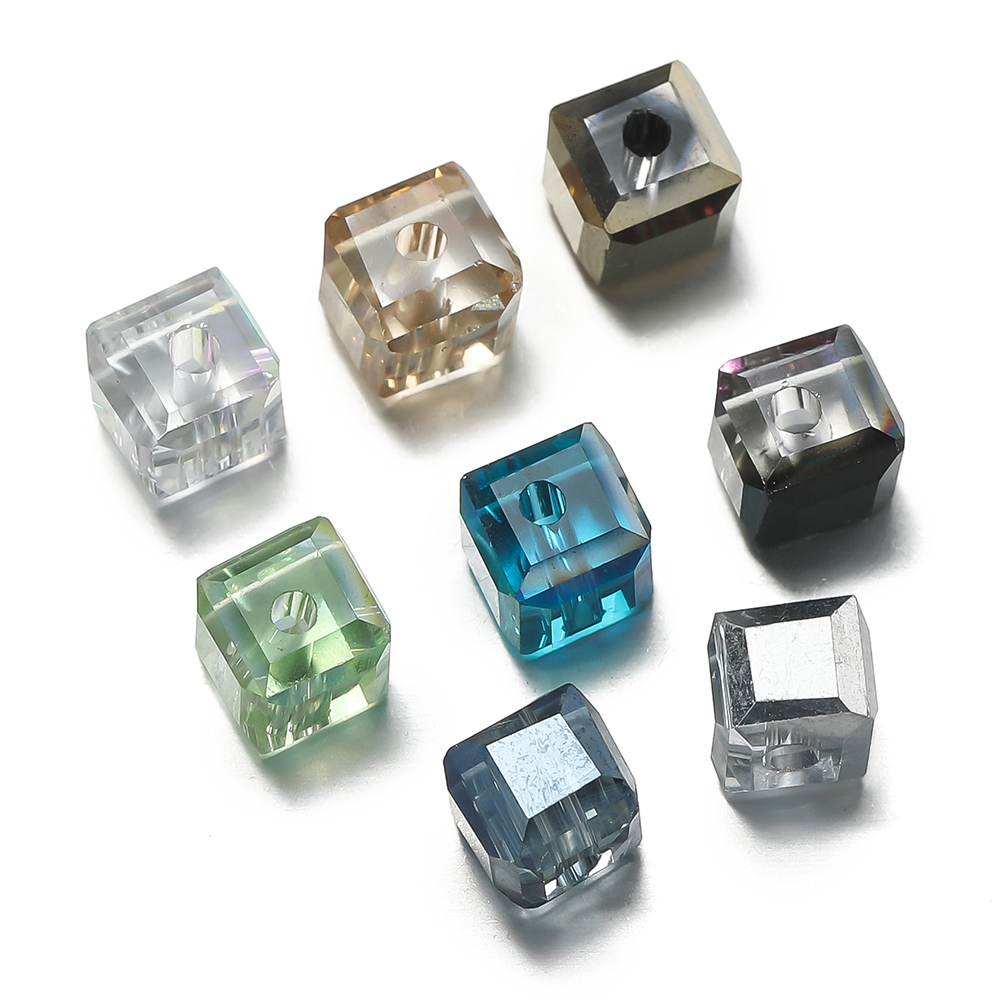 10pcs/lot Exquisite Square Col - Crystal Bead Mix avis et prix