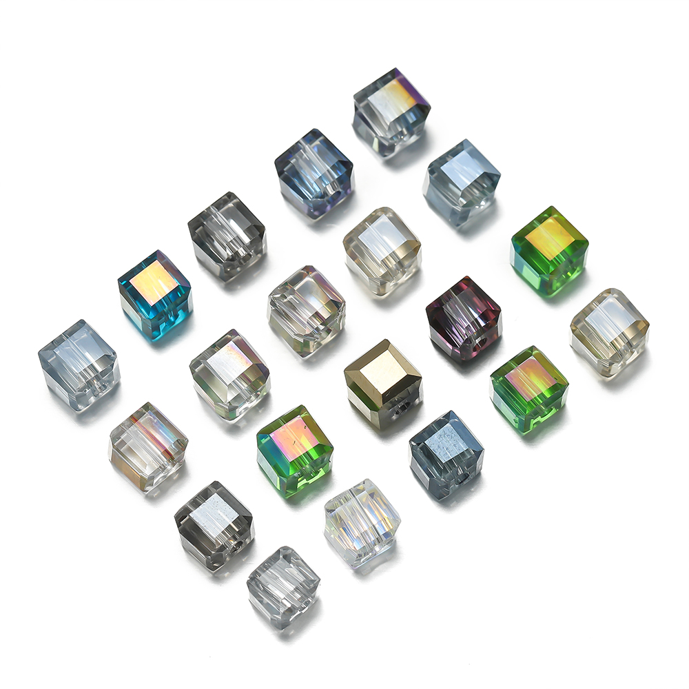 10pcs/lot Exquisite Square Col - Crystal Bead Mix avis et prix