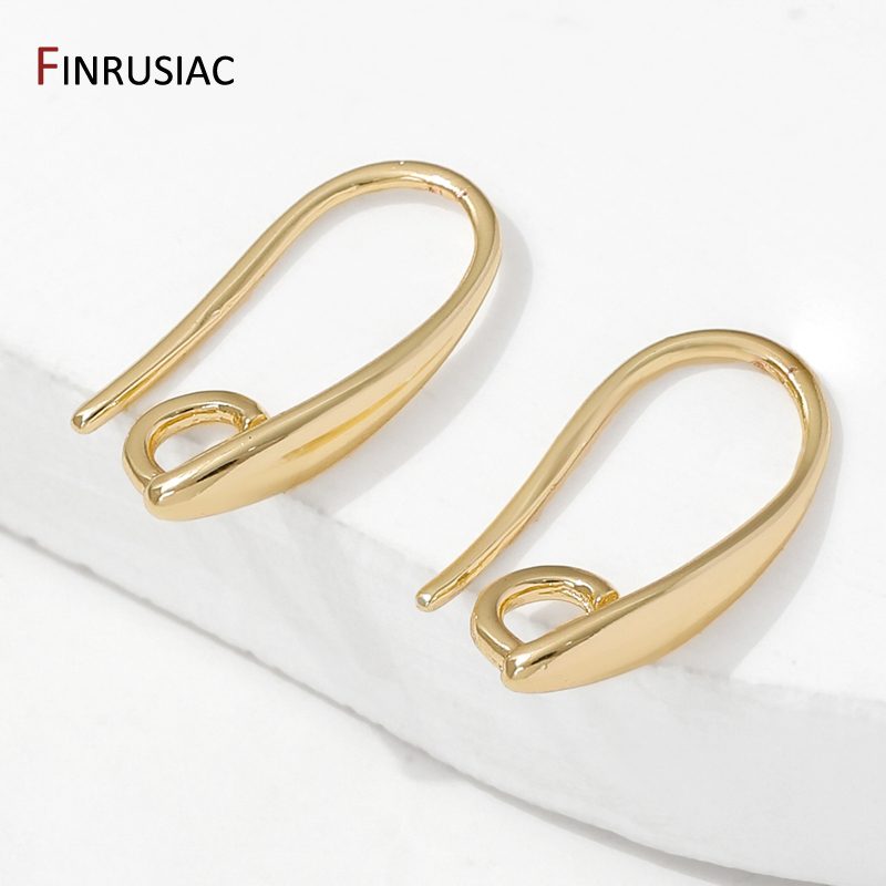 14K Gold Plated Brass Smooth E - Jewelry Making Articles avis et prix