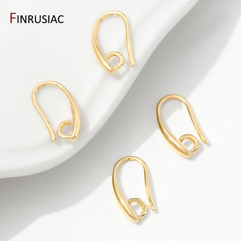 14K Gold Plated Brass Smooth E - Jewelry Making Articles avis et prix