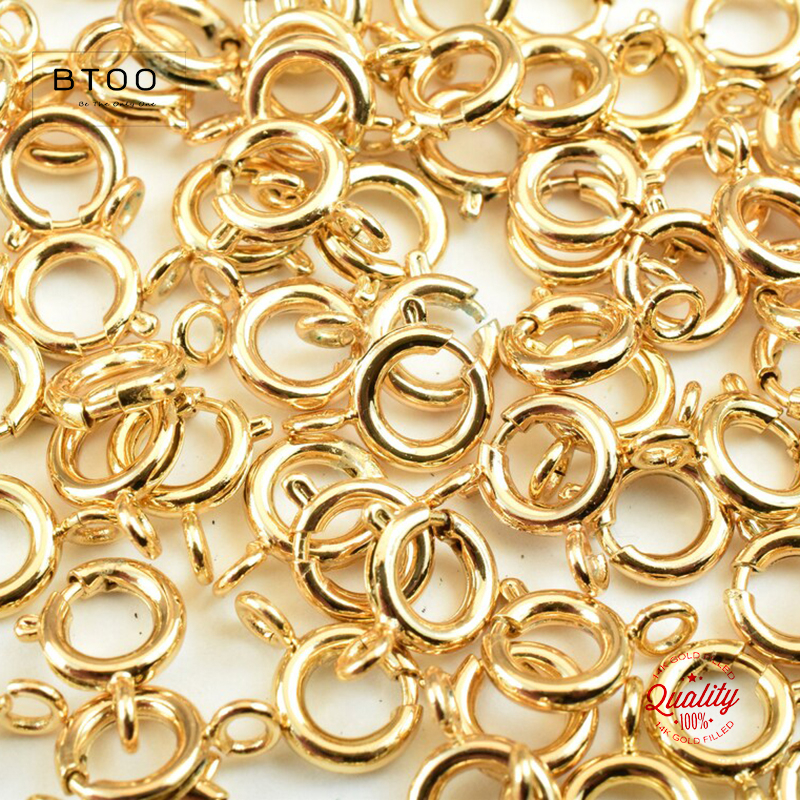 14K Gold Filled Spring Ring Cl - Jewelry Making Articles avis et prix