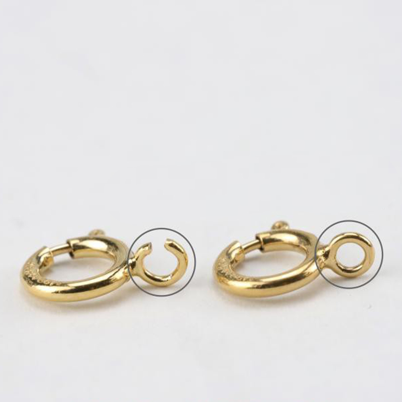 14K Gold Filled Spring Ring Cl - Jewelry Making Articles avis et prix