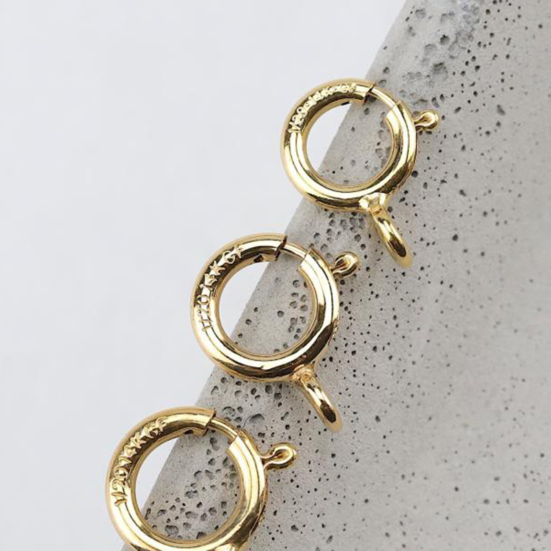 14K Gold Filled Spring Ring Cl - Jewelry Making Articles avis et prix